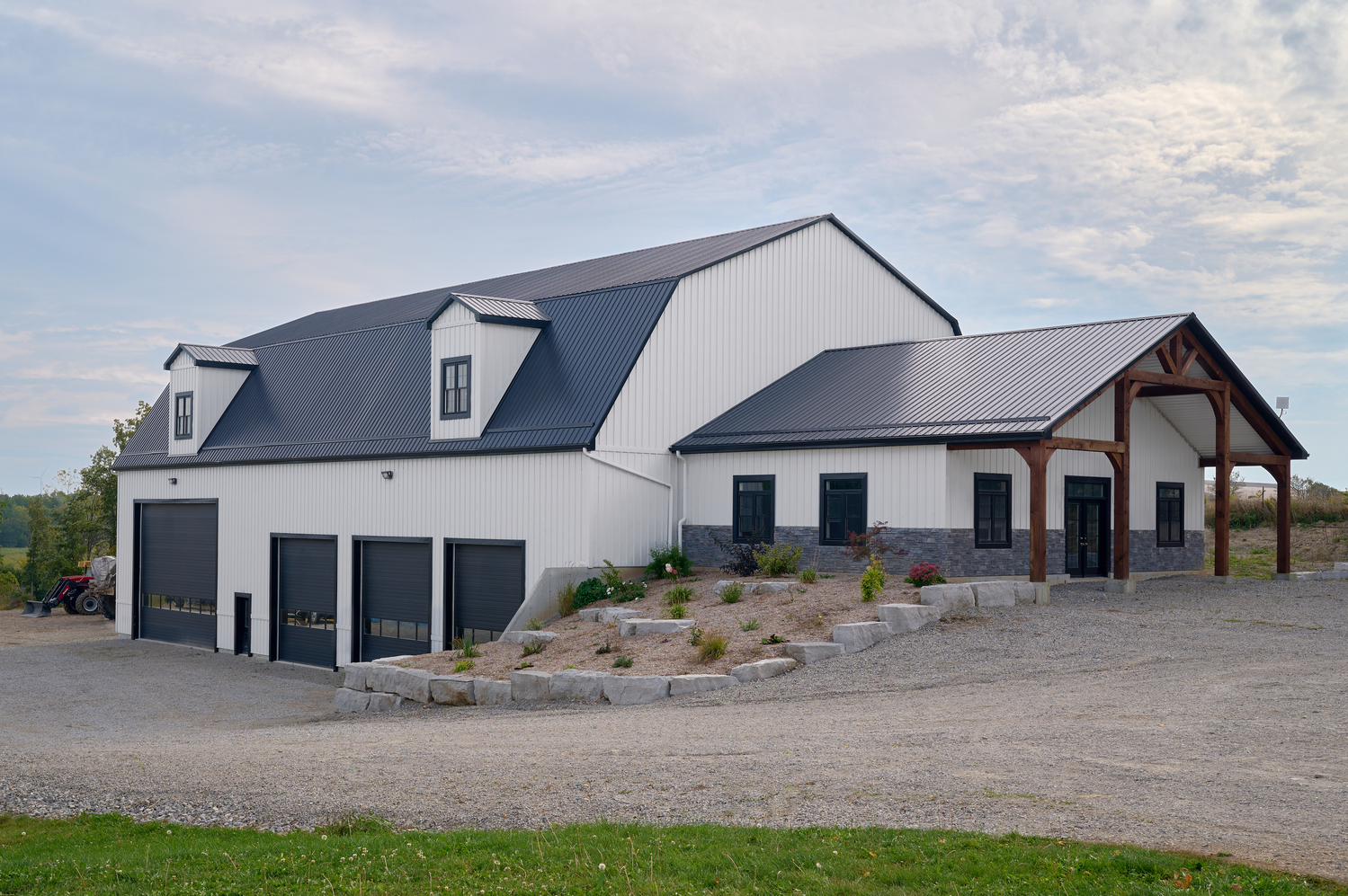 60' x 140' Gambrel Ag Storage Building, Haldimand